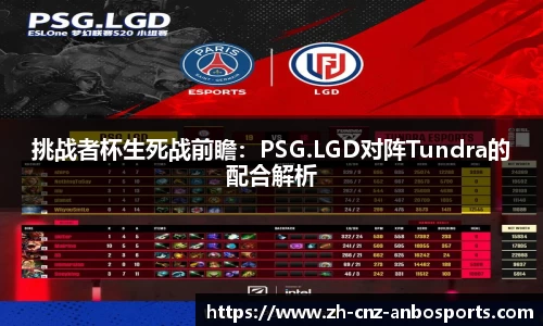 挑战者杯生死战前瞻：PSG.LGD对阵Tundra的配合解析